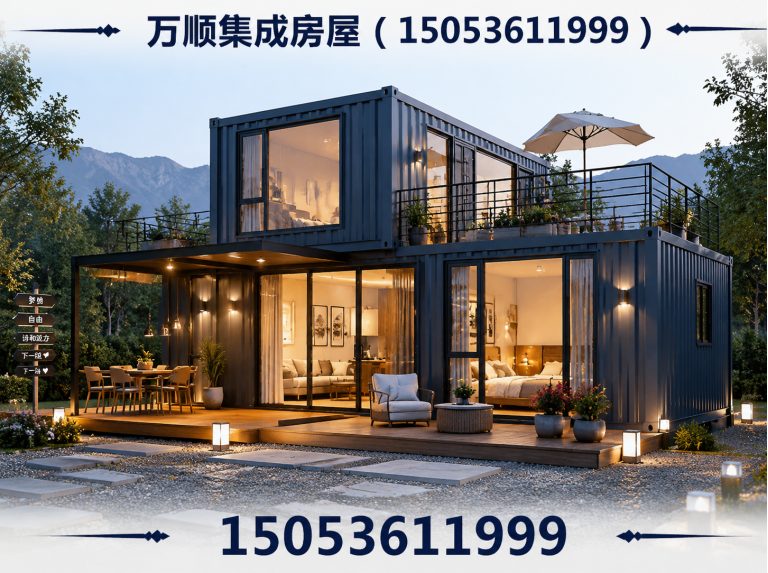 奎文区打包箱房展示图